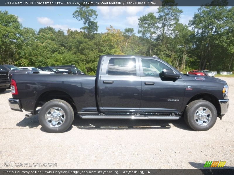 Maximum Steel Metallic / Black/Diesel Gray 2019 Ram 3500 Tradesman Crew Cab 4x4