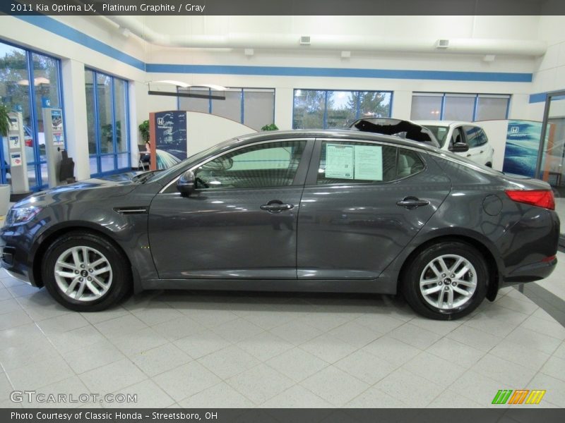 Platinum Graphite / Gray 2011 Kia Optima LX
