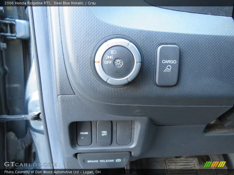 Steel Blue Metallic / Gray 2006 Honda Ridgeline RTS