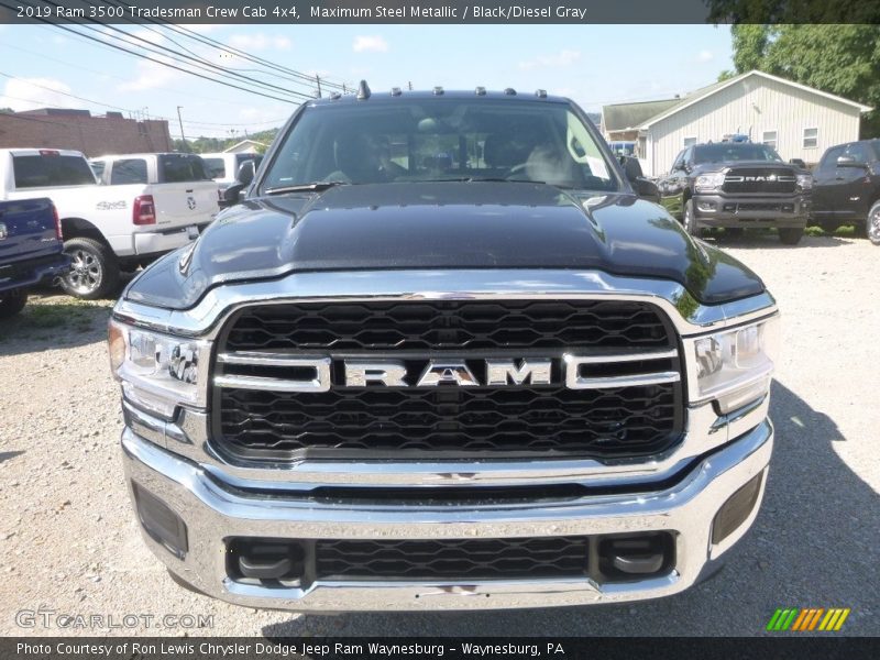 Maximum Steel Metallic / Black/Diesel Gray 2019 Ram 3500 Tradesman Crew Cab 4x4