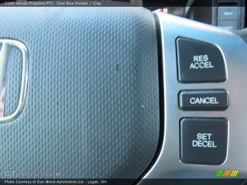 Steel Blue Metallic / Gray 2006 Honda Ridgeline RTS
