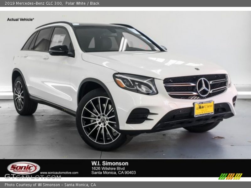 Polar White / Black 2019 Mercedes-Benz GLC 300