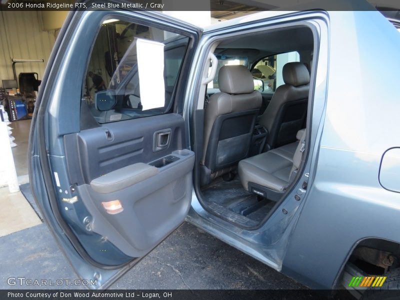 Steel Blue Metallic / Gray 2006 Honda Ridgeline RTS