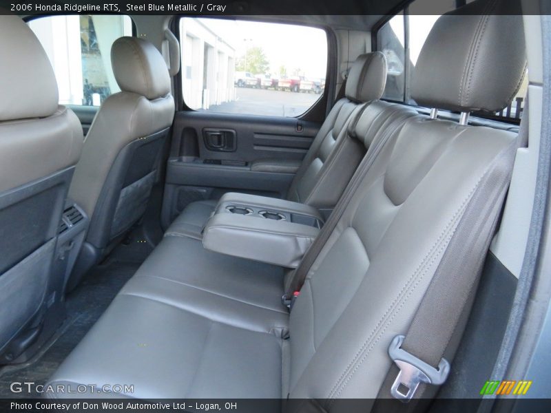 Steel Blue Metallic / Gray 2006 Honda Ridgeline RTS