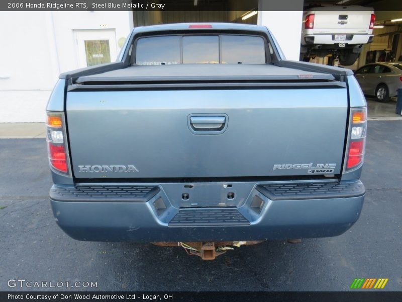 Steel Blue Metallic / Gray 2006 Honda Ridgeline RTS