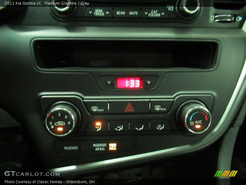 Platinum Graphite / Gray 2011 Kia Optima LX