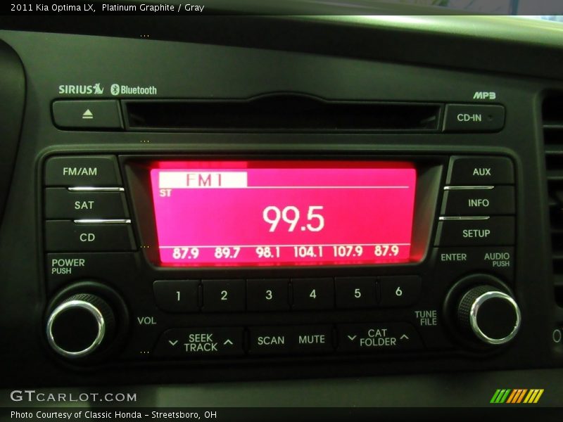 Platinum Graphite / Gray 2011 Kia Optima LX