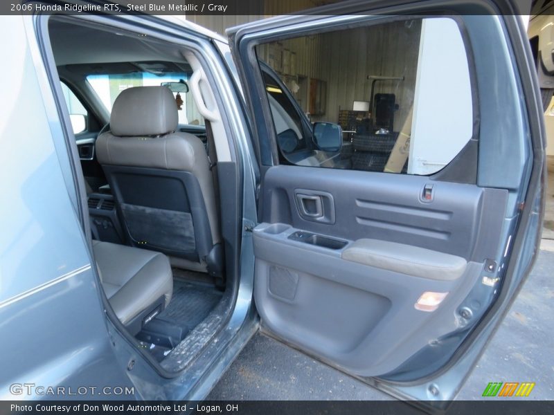 Steel Blue Metallic / Gray 2006 Honda Ridgeline RTS