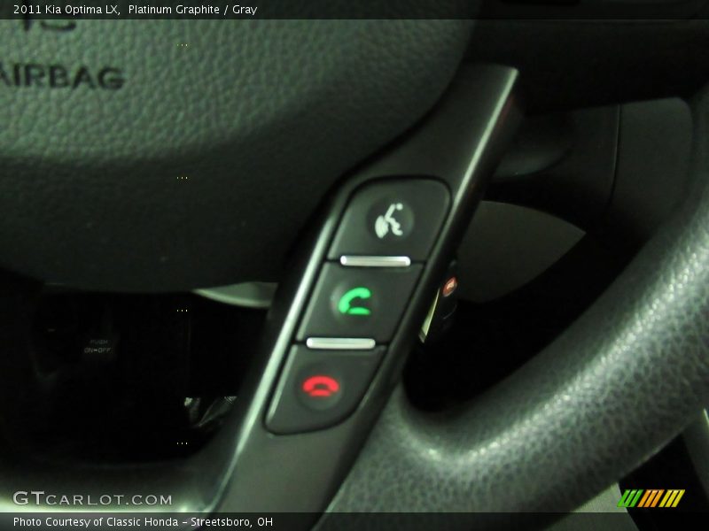 Platinum Graphite / Gray 2011 Kia Optima LX