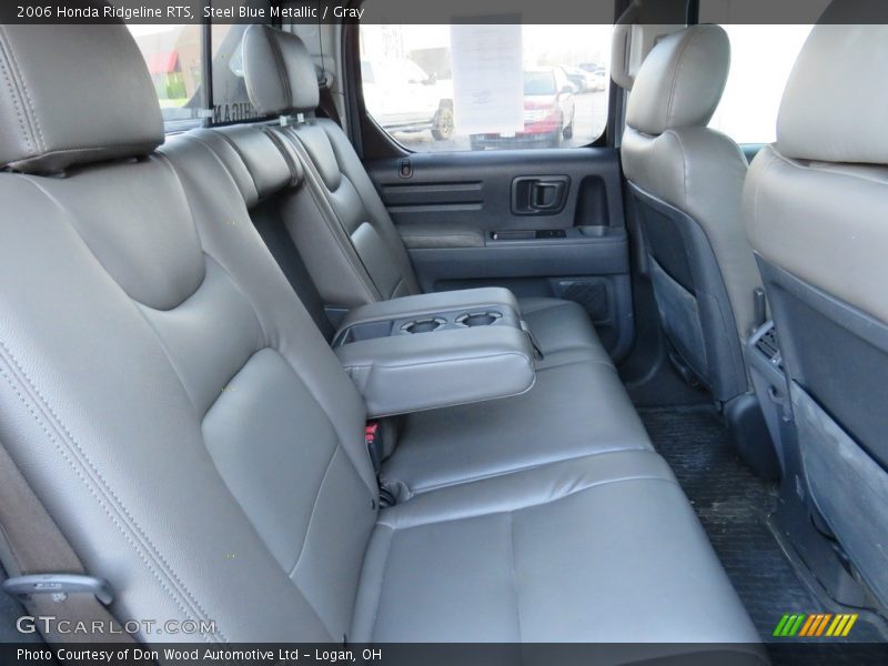 Steel Blue Metallic / Gray 2006 Honda Ridgeline RTS