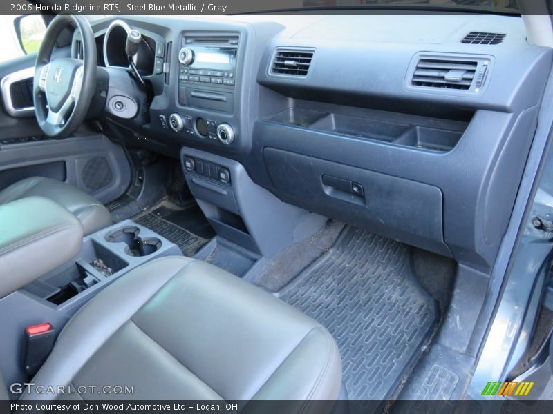 Steel Blue Metallic / Gray 2006 Honda Ridgeline RTS