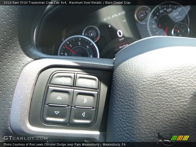 Maximum Steel Metallic / Black/Diesel Gray 2019 Ram 3500 Tradesman Crew Cab 4x4