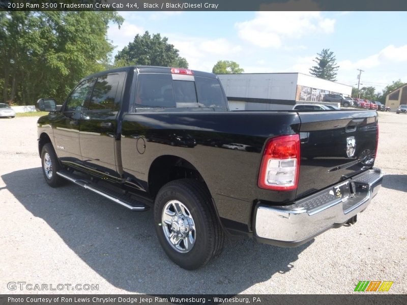 Black / Black/Diesel Gray 2019 Ram 3500 Tradesman Crew Cab 4x4