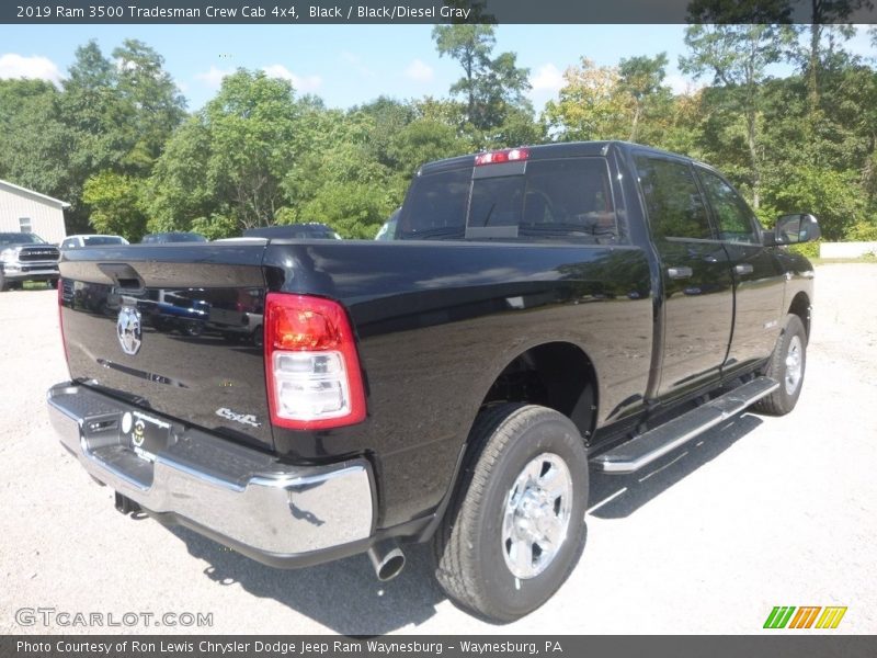 Black / Black/Diesel Gray 2019 Ram 3500 Tradesman Crew Cab 4x4