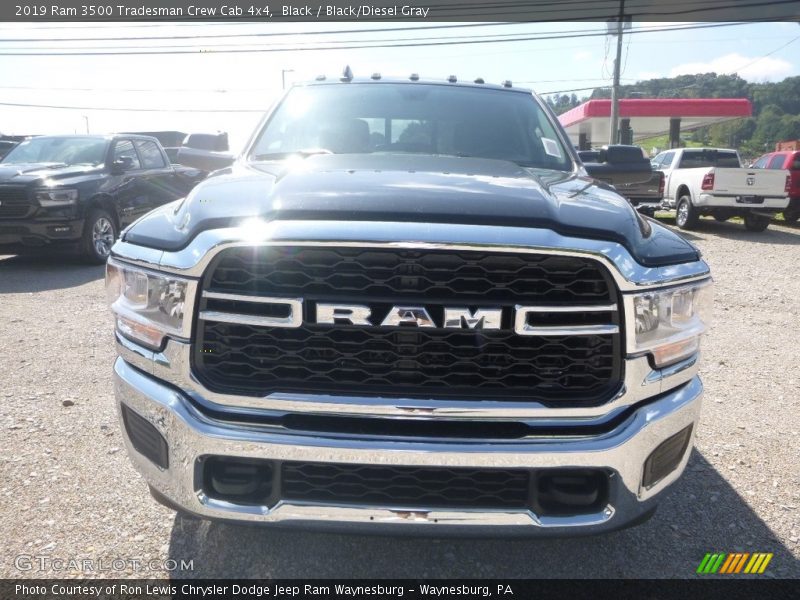 Black / Black/Diesel Gray 2019 Ram 3500 Tradesman Crew Cab 4x4