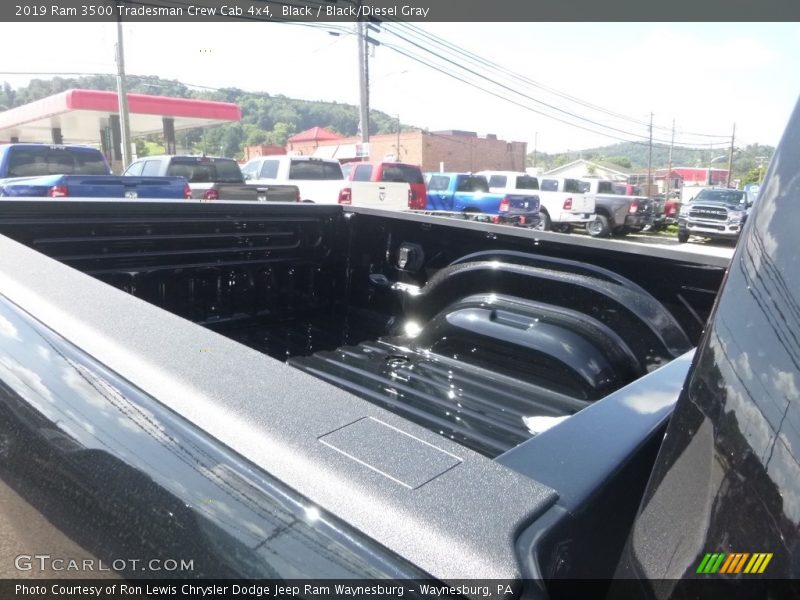 Black / Black/Diesel Gray 2019 Ram 3500 Tradesman Crew Cab 4x4
