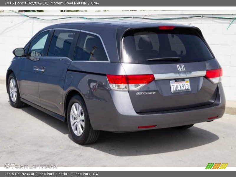 Modern Steel Metallic / Gray 2016 Honda Odyssey EX