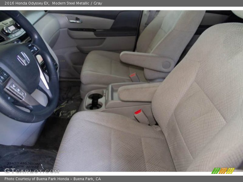 Modern Steel Metallic / Gray 2016 Honda Odyssey EX