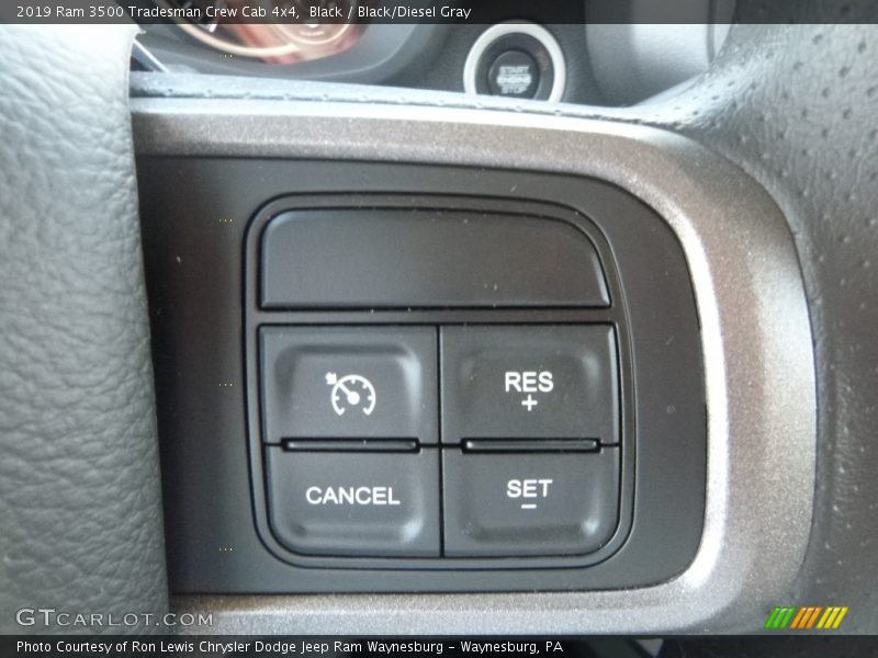  2019 3500 Tradesman Crew Cab 4x4 Steering Wheel