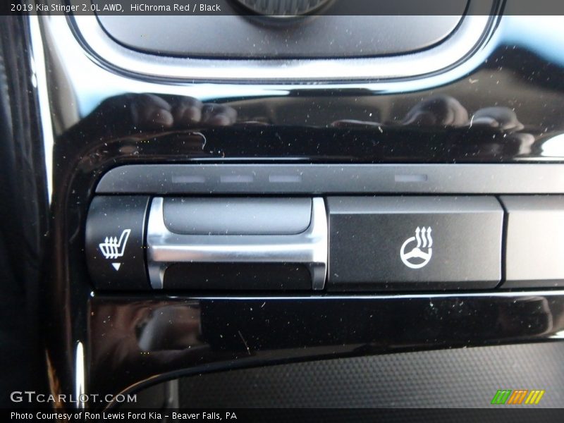 HiChroma Red / Black 2019 Kia Stinger 2.0L AWD