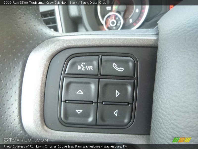  2019 3500 Tradesman Crew Cab 4x4 Steering Wheel