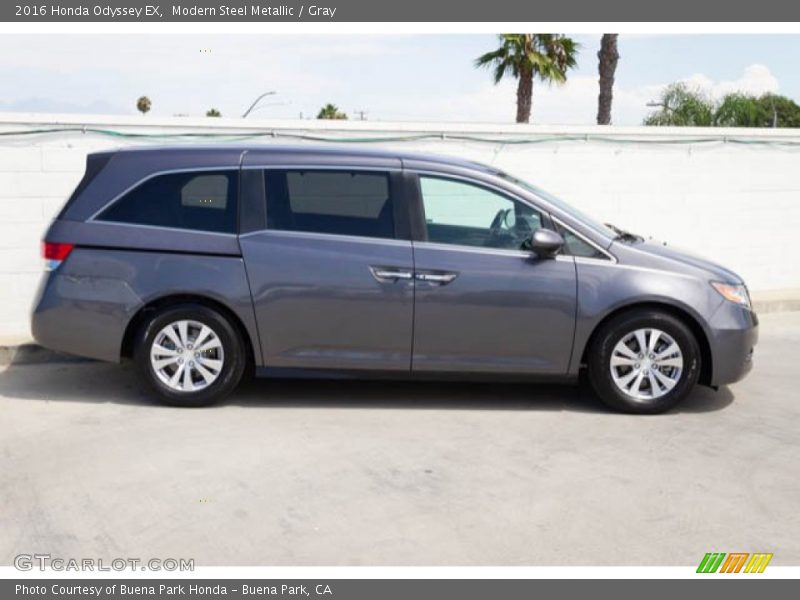Modern Steel Metallic / Gray 2016 Honda Odyssey EX