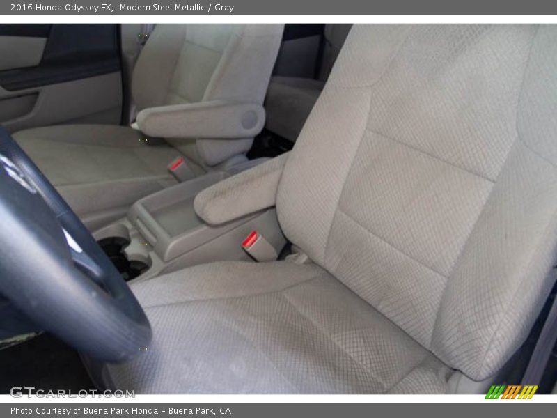 Modern Steel Metallic / Gray 2016 Honda Odyssey EX