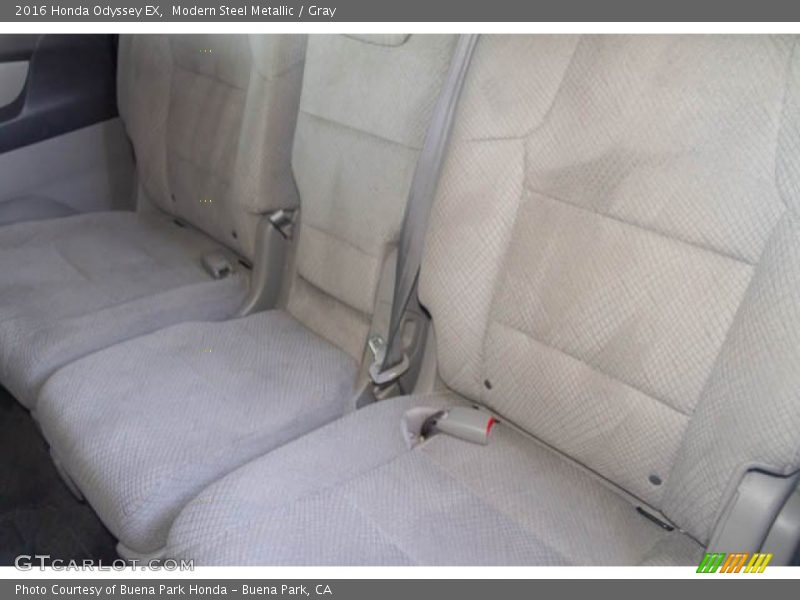 Modern Steel Metallic / Gray 2016 Honda Odyssey EX