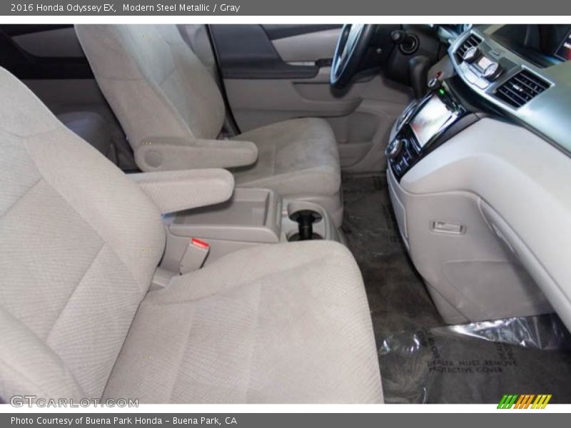 Modern Steel Metallic / Gray 2016 Honda Odyssey EX