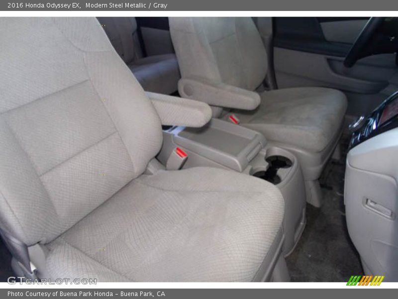 Modern Steel Metallic / Gray 2016 Honda Odyssey EX