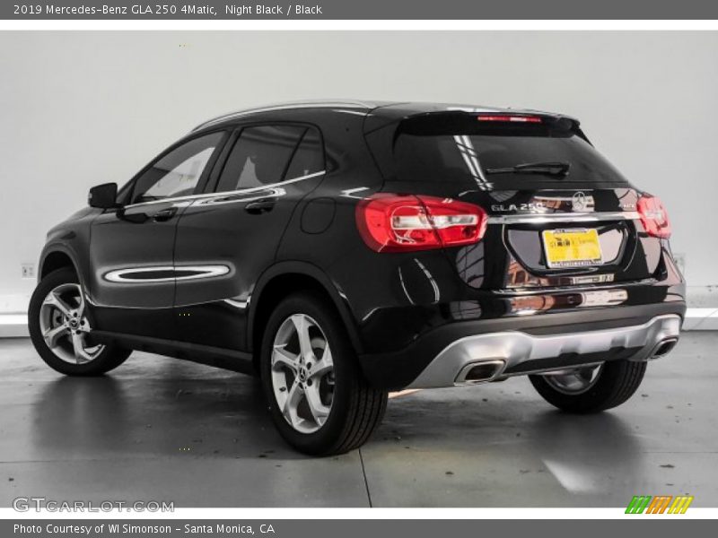 Night Black / Black 2019 Mercedes-Benz GLA 250 4Matic