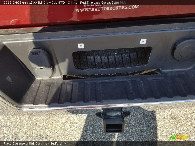 Crimson Red Tintcoat / Cocoa/Dune 2016 GMC Sierra 1500 SLT Crew Cab 4WD
