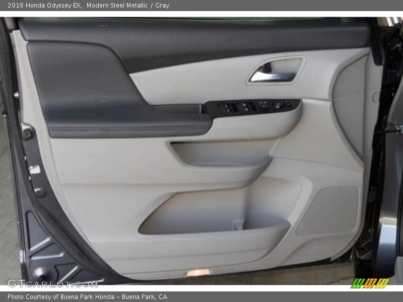 Modern Steel Metallic / Gray 2016 Honda Odyssey EX