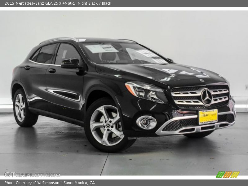 Night Black / Black 2019 Mercedes-Benz GLA 250 4Matic