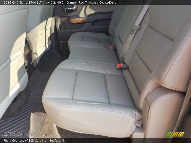Crimson Red Tintcoat / Cocoa/Dune 2016 GMC Sierra 1500 SLT Crew Cab 4WD