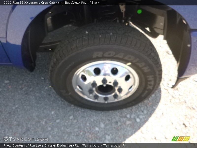 Blue Streak Pearl / Black 2019 Ram 3500 Laramie Crew Cab 4x4