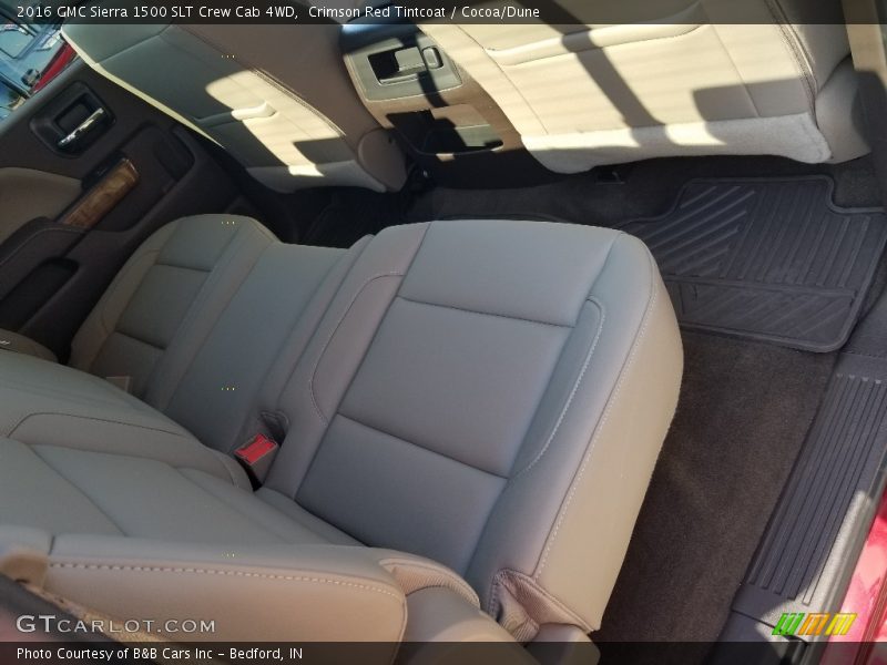 Crimson Red Tintcoat / Cocoa/Dune 2016 GMC Sierra 1500 SLT Crew Cab 4WD