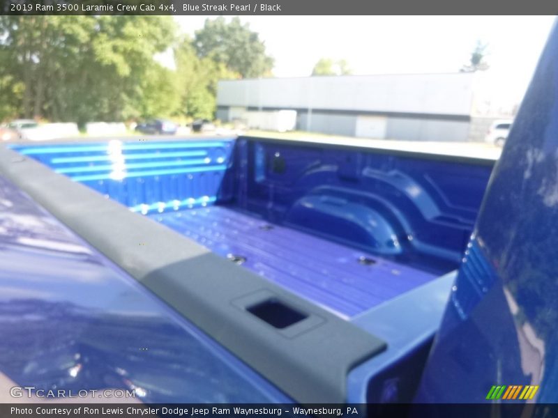 Blue Streak Pearl / Black 2019 Ram 3500 Laramie Crew Cab 4x4