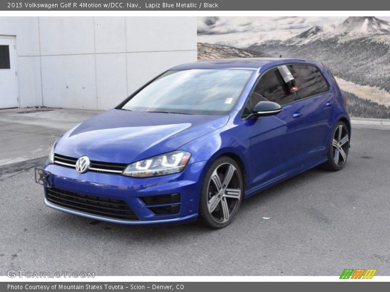 Lapiz Blue Metallic / Black 2015 Volkswagen Golf R 4Motion w/DCC. Nav.