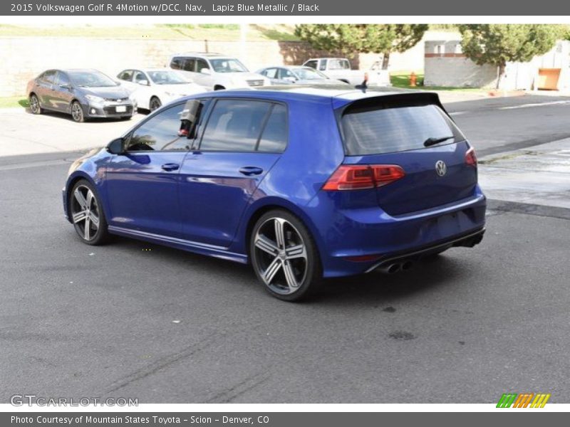 Lapiz Blue Metallic / Black 2015 Volkswagen Golf R 4Motion w/DCC. Nav.