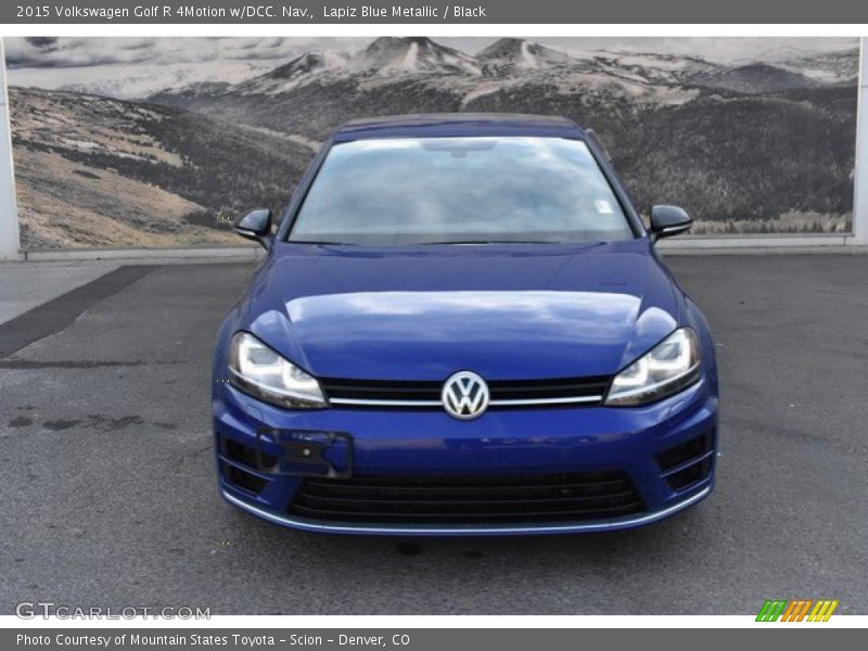 Lapiz Blue Metallic / Black 2015 Volkswagen Golf R 4Motion w/DCC. Nav.
