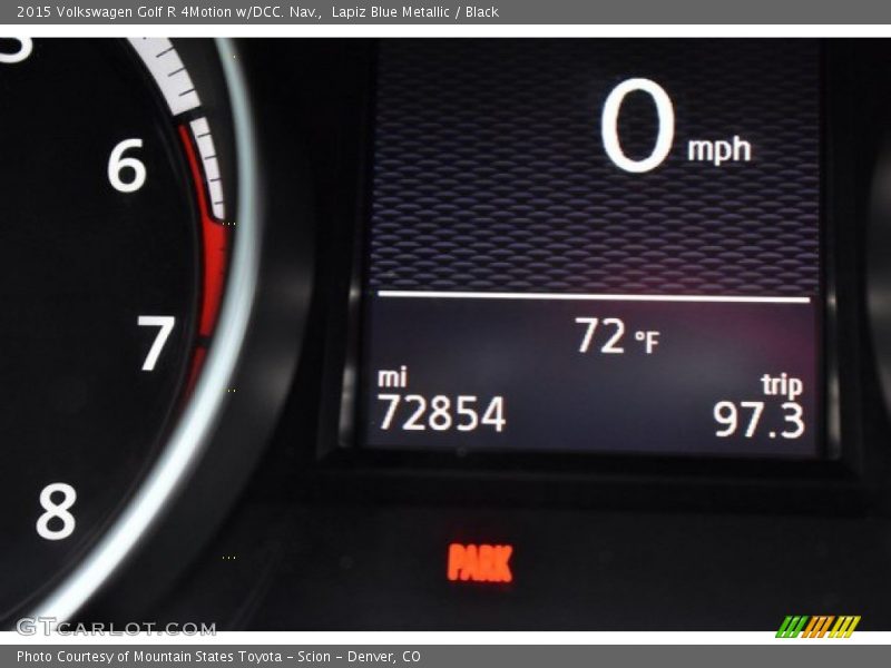 Lapiz Blue Metallic / Black 2015 Volkswagen Golf R 4Motion w/DCC. Nav.