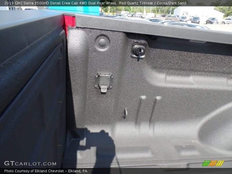 Red Quartz Tintcoat / Cocoa/Dark Sand 2019 GMC Sierra 3500HD Denali Crew Cab 4WD Dual Rear Wheel