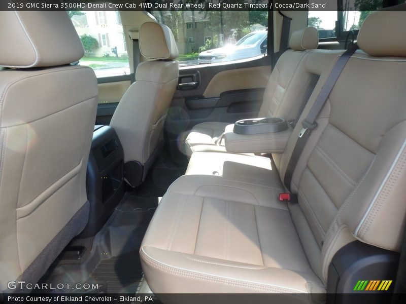 Red Quartz Tintcoat / Cocoa/Dark Sand 2019 GMC Sierra 3500HD Denali Crew Cab 4WD Dual Rear Wheel