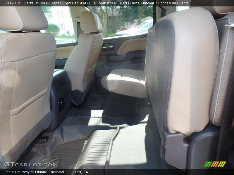 Red Quartz Tintcoat / Cocoa/Dark Sand 2019 GMC Sierra 3500HD Denali Crew Cab 4WD Dual Rear Wheel