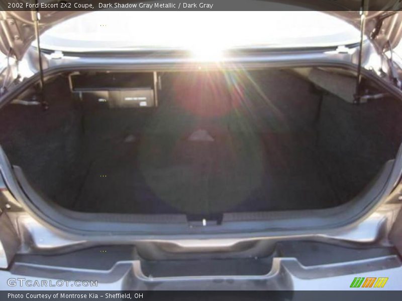 Dark Shadow Gray Metallic / Dark Gray 2002 Ford Escort ZX2 Coupe