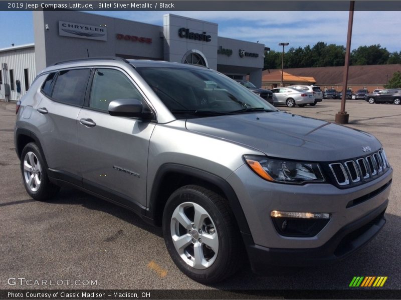 Billet Silver Metallic / Black 2019 Jeep Compass Latitude