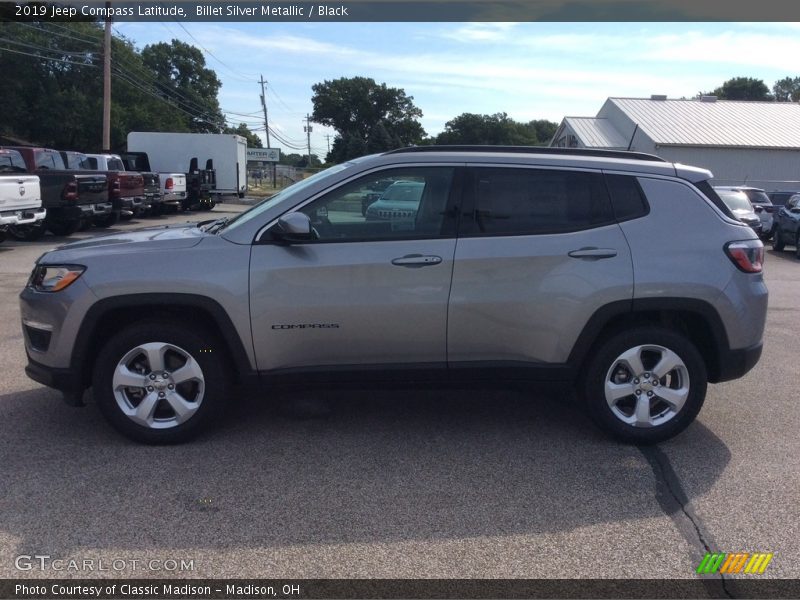 Billet Silver Metallic / Black 2019 Jeep Compass Latitude