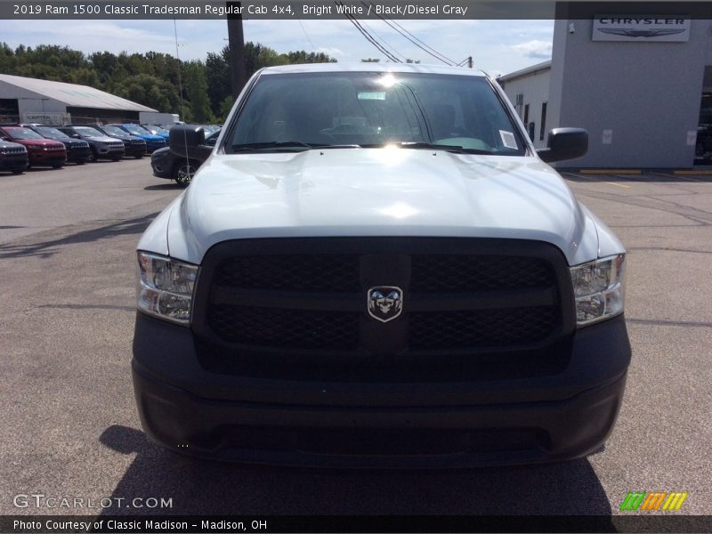 Bright White / Black/Diesel Gray 2019 Ram 1500 Classic Tradesman Regular Cab 4x4