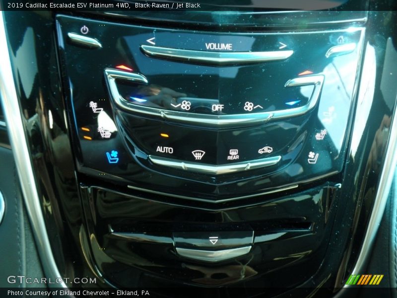 Black Raven / Jet Black 2019 Cadillac Escalade ESV Platinum 4WD